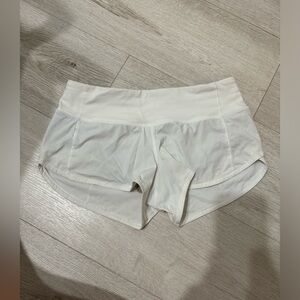 Lululemon running shorts size 2